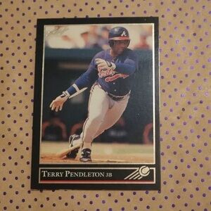 MLB Trading Card - Blue and White